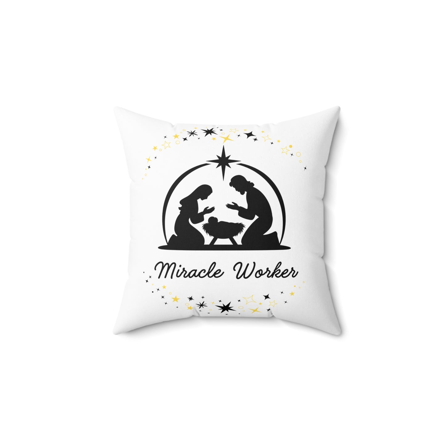 Throw Pillow- Miracle Worker