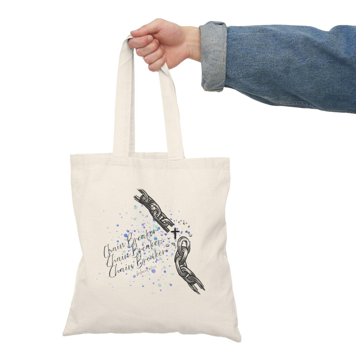 Natural Tote Bag- Chain Breaker