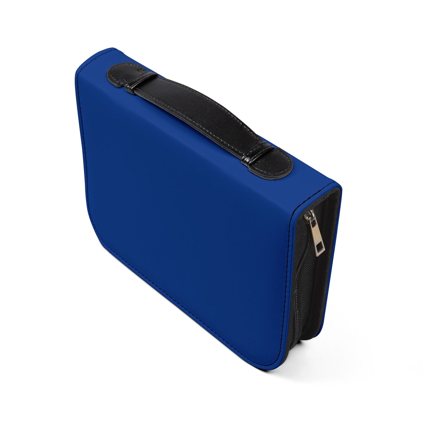 Bible Cover — Dark Blue "Holy Spirit" Zippered Bible Case