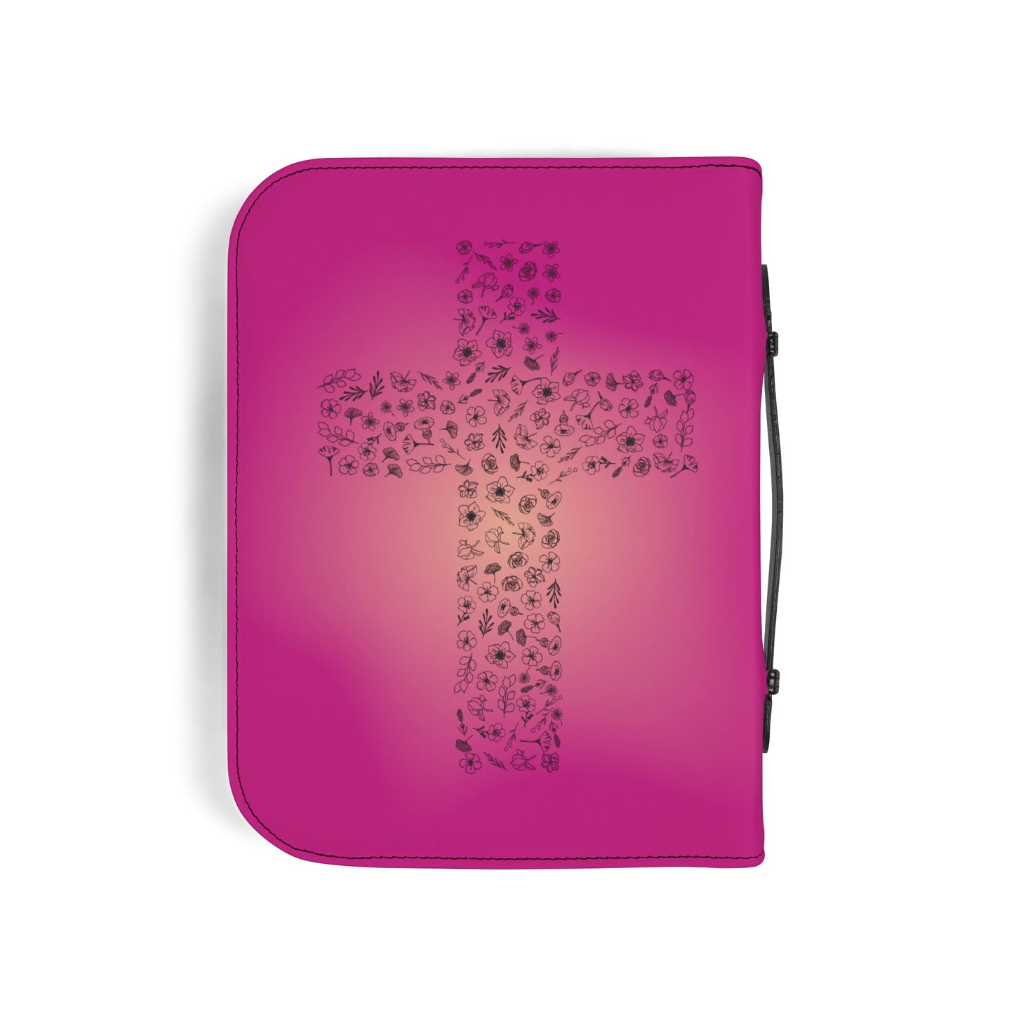 Bible Cover — Pink "I am a child of God" Zippered Bible Case