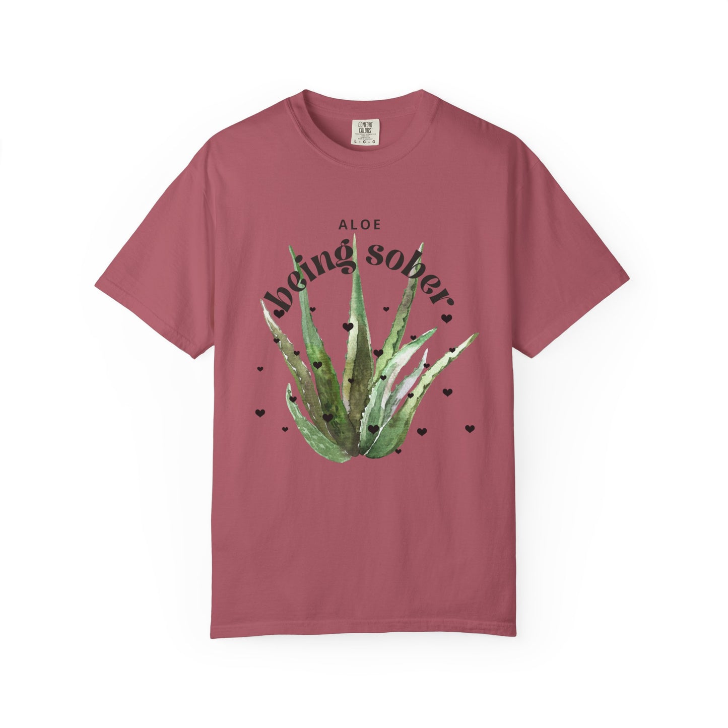 Adult Tee - Aloe being sober