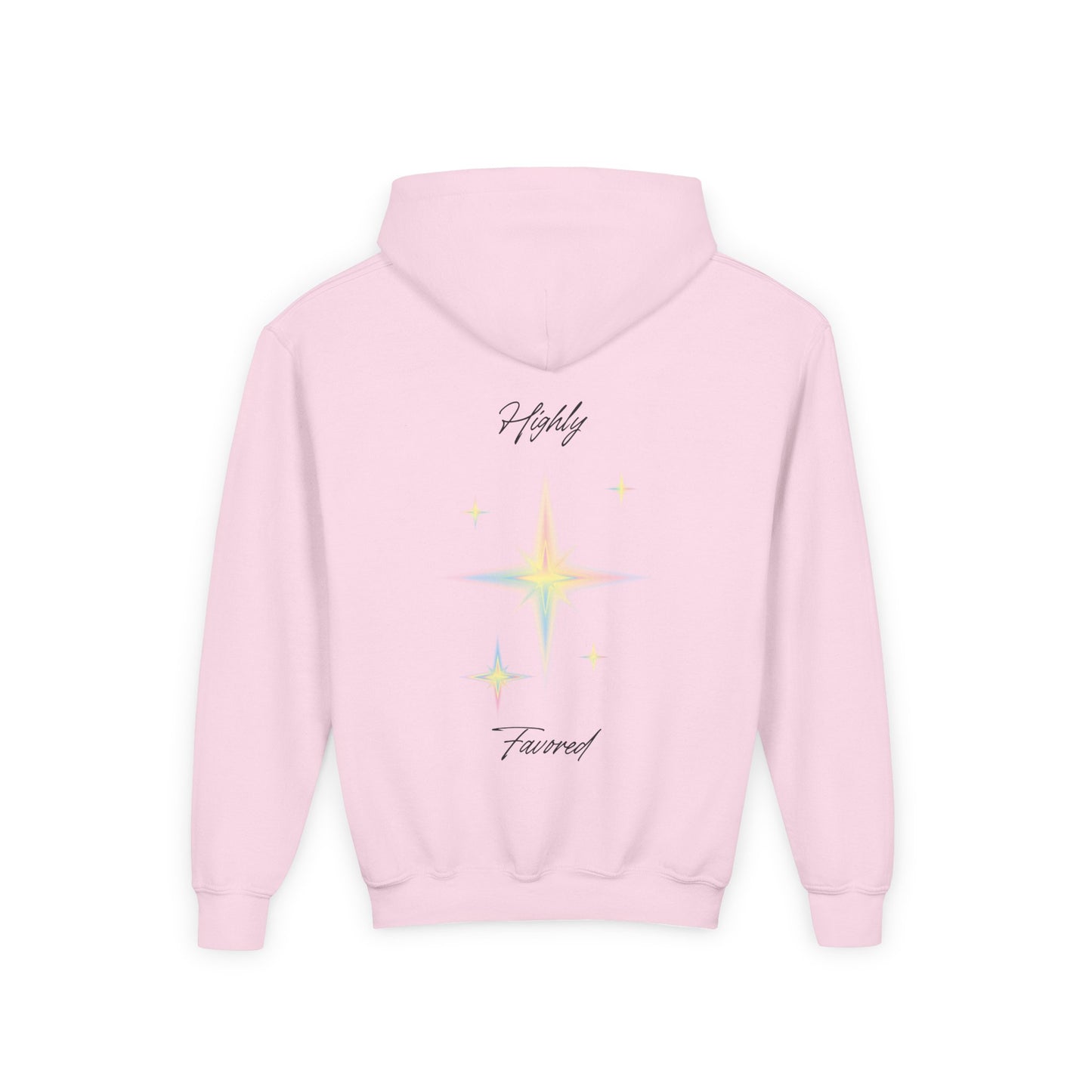 Youth Hoodie — "Highly Favored"
