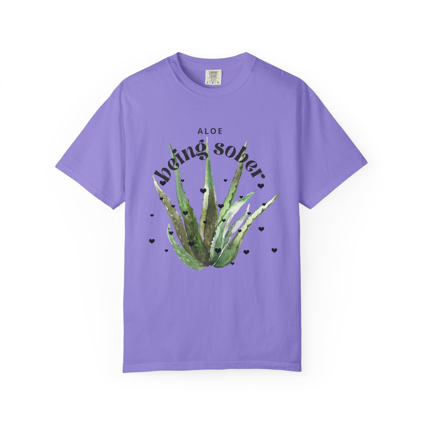 Adult Tee - Aloe being sober