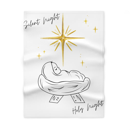 Cozy Baby Blanket - Holy Night