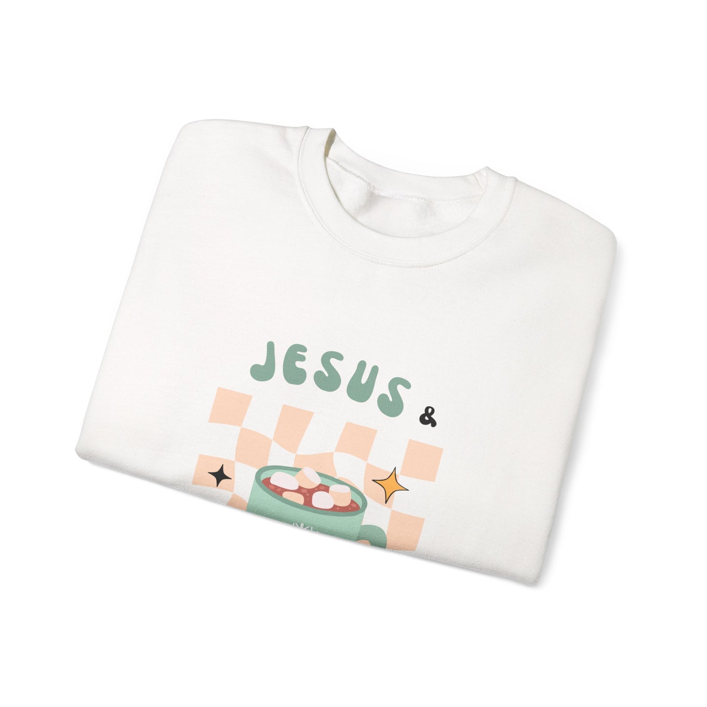 Sweatshirt - Jesus & Hot Cocoa