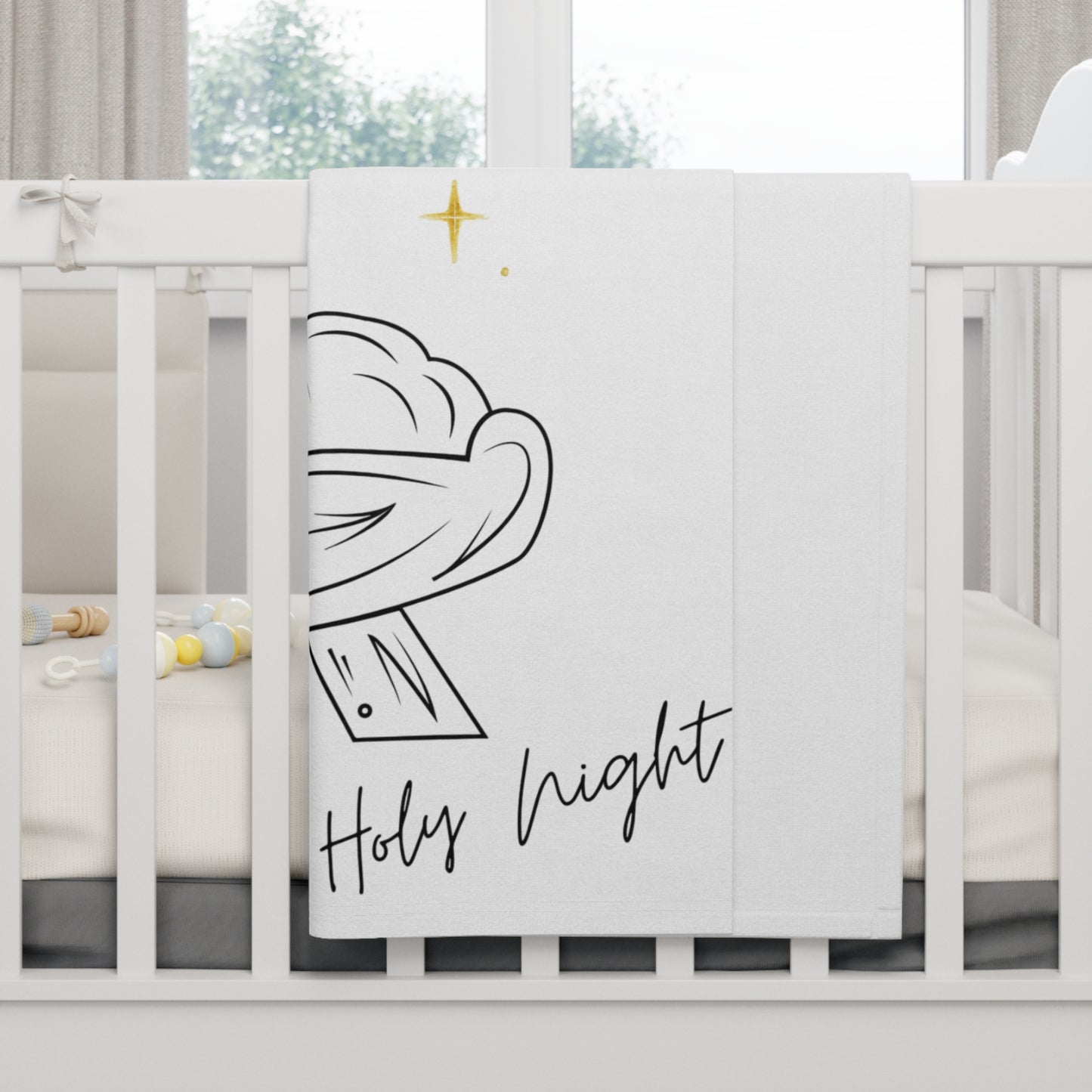 Cozy Baby Blanket - Holy Night