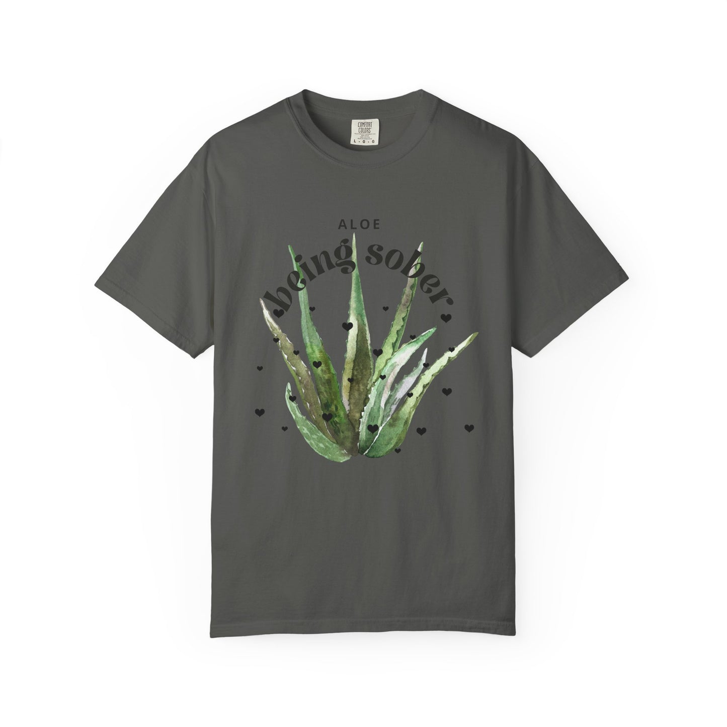 Adult Tee - Aloe being sober