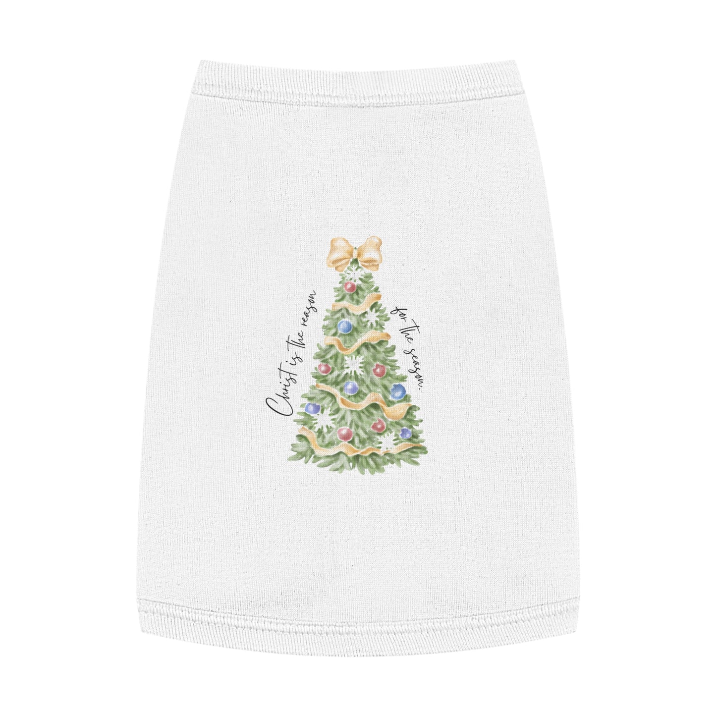 Pet Tee- Christ is the reason