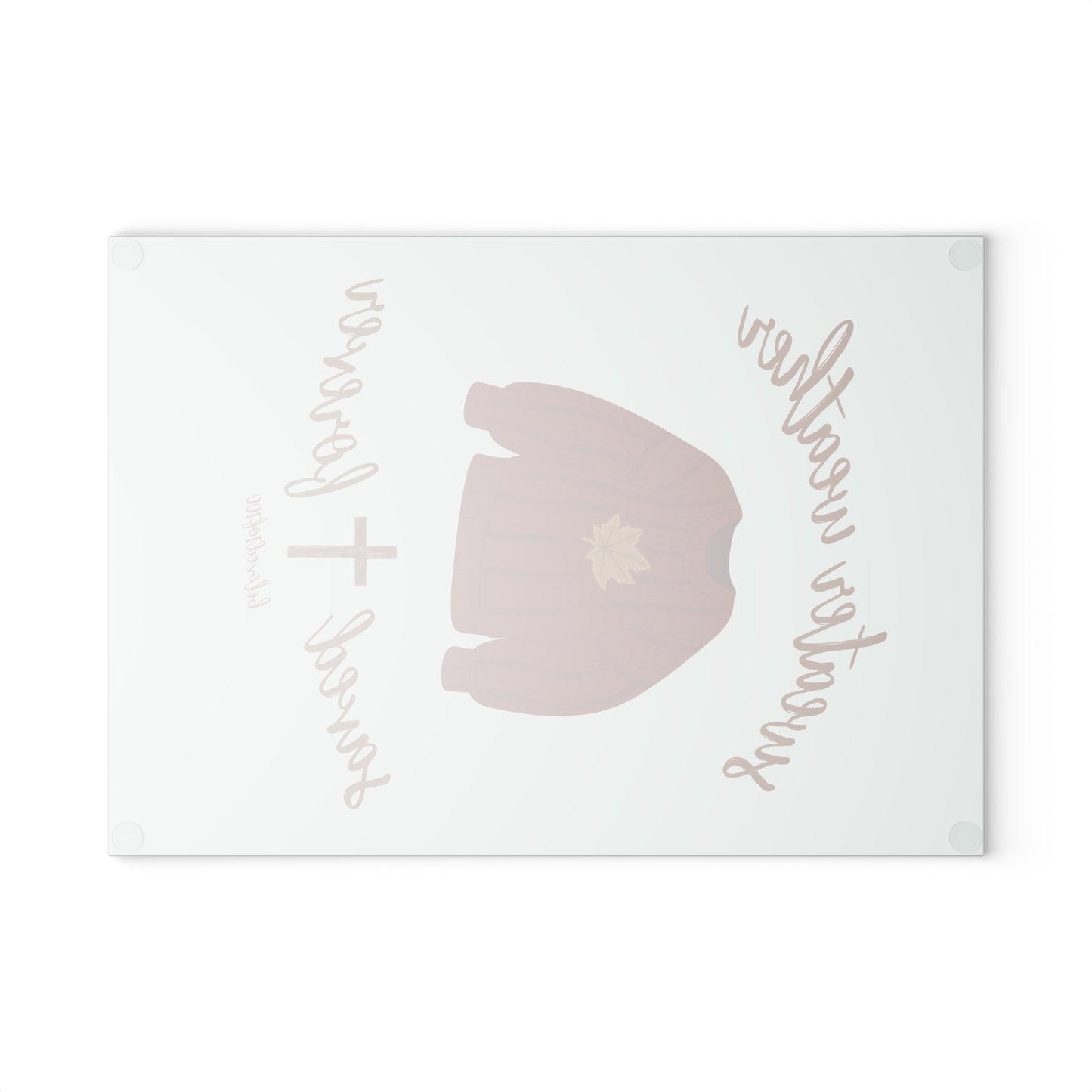 Glass Cutting Board - Saved forever