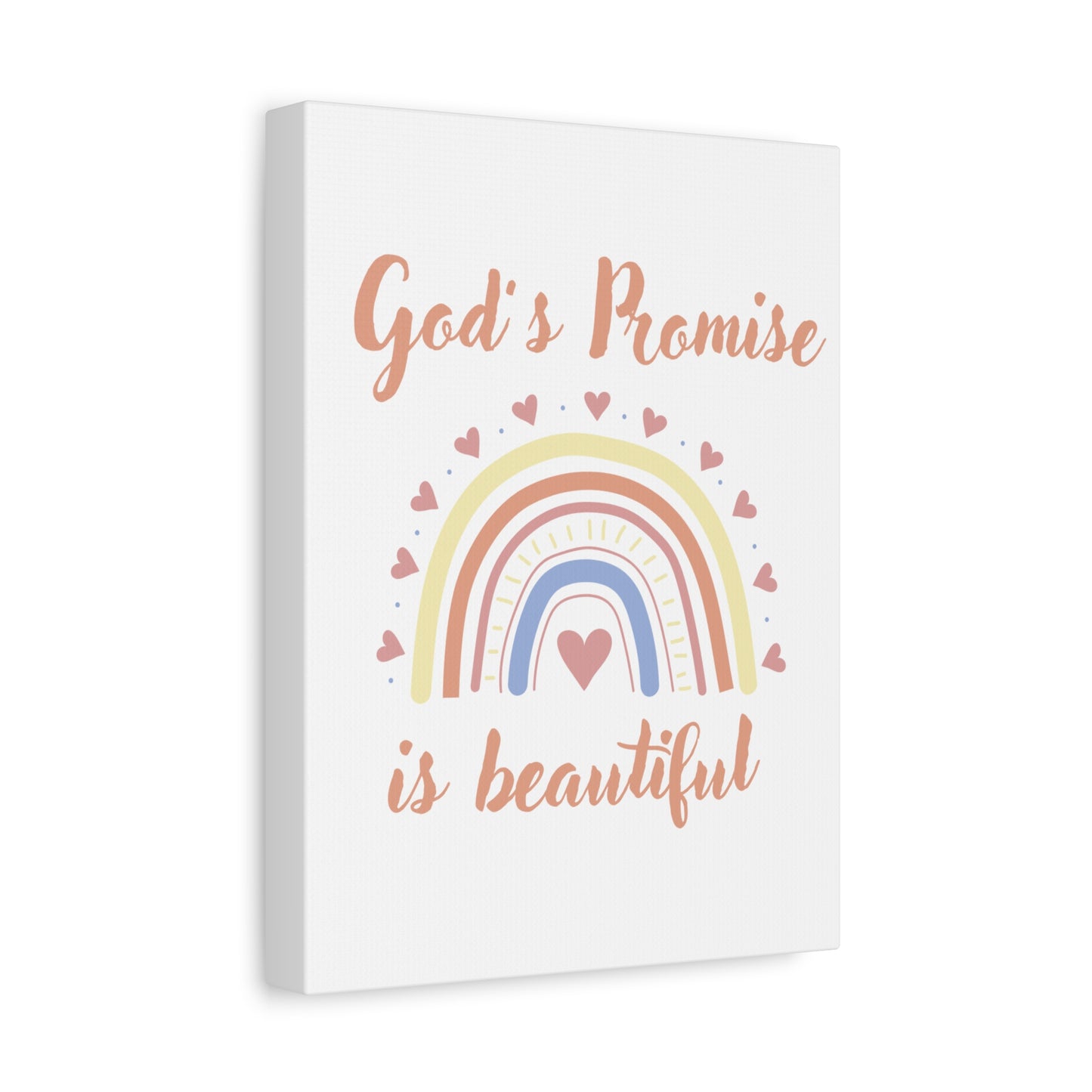 Canvas Print- God's promise is beautiful