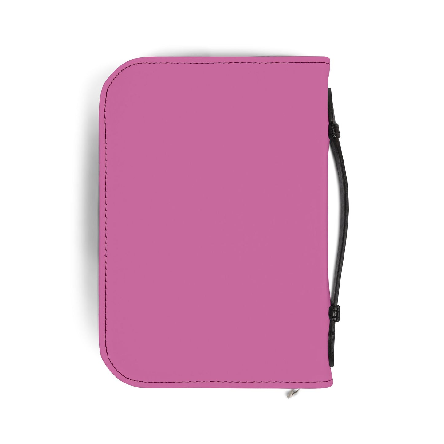 Bible Cover — Light Pink "Christ & Croissants" Zippered Bible Case