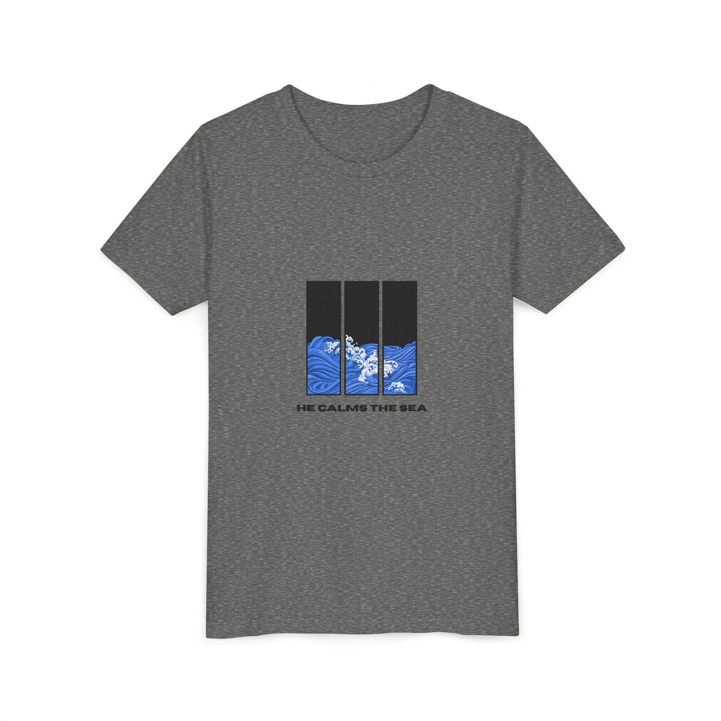 Youth Tee - He calms the sea
