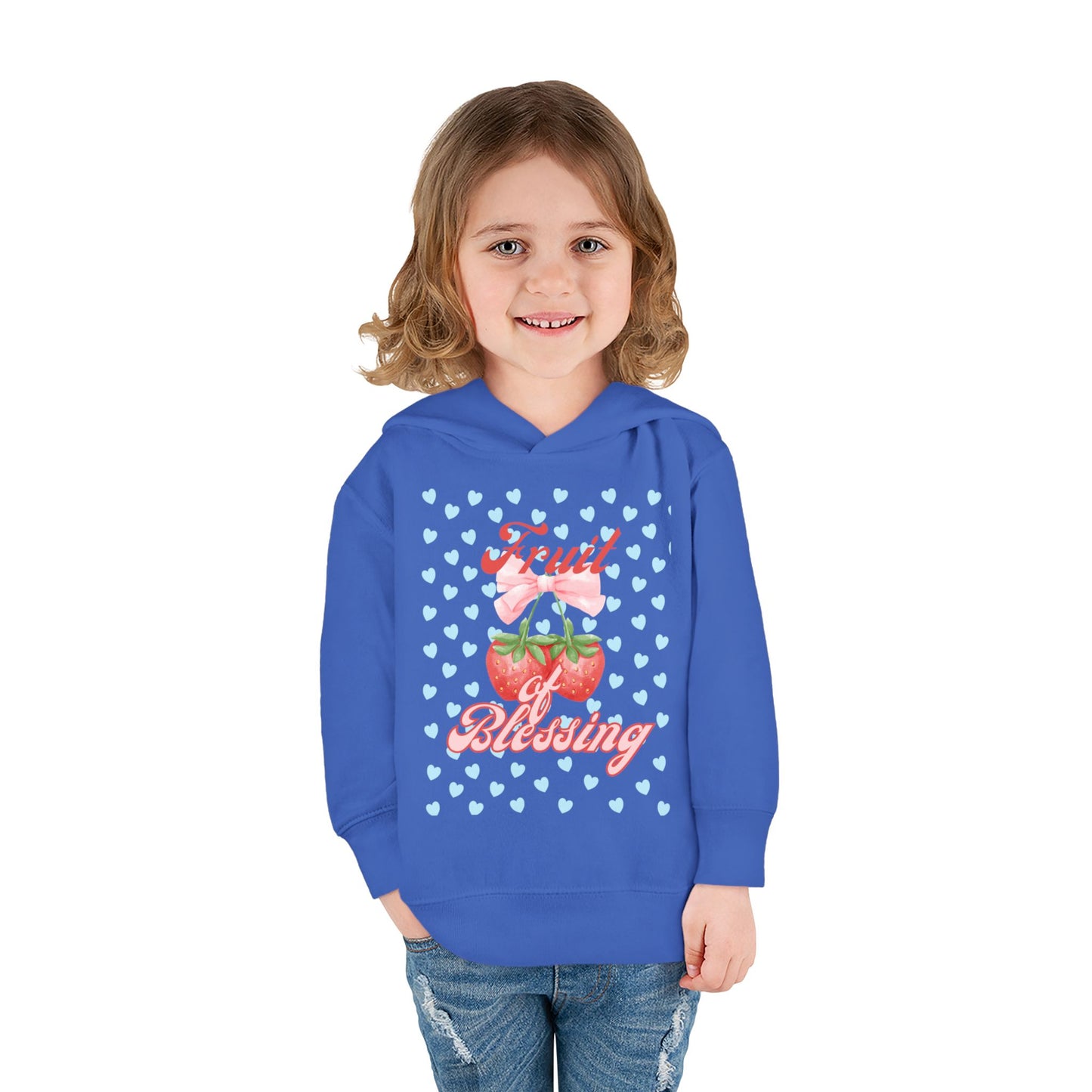 Toddler Hoodie — "Fruit of Blessing"