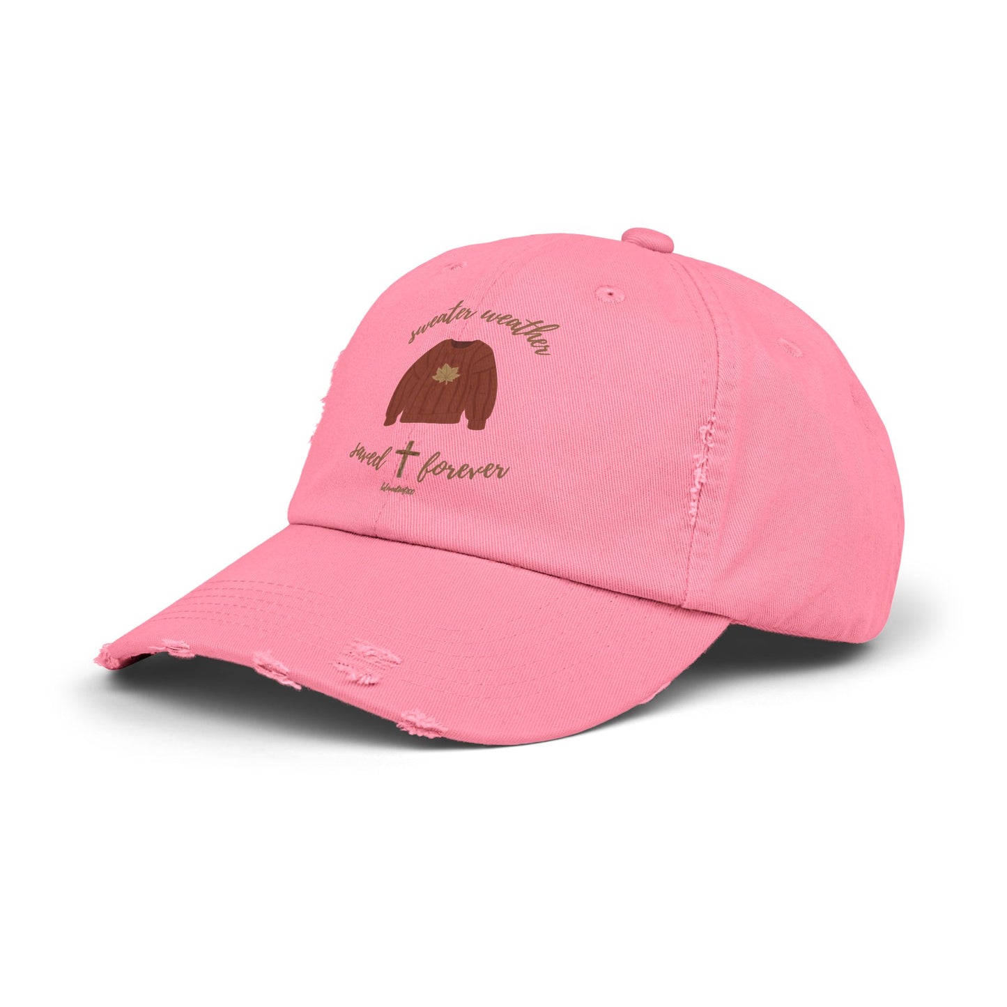 Distressed Cap - Saved forever