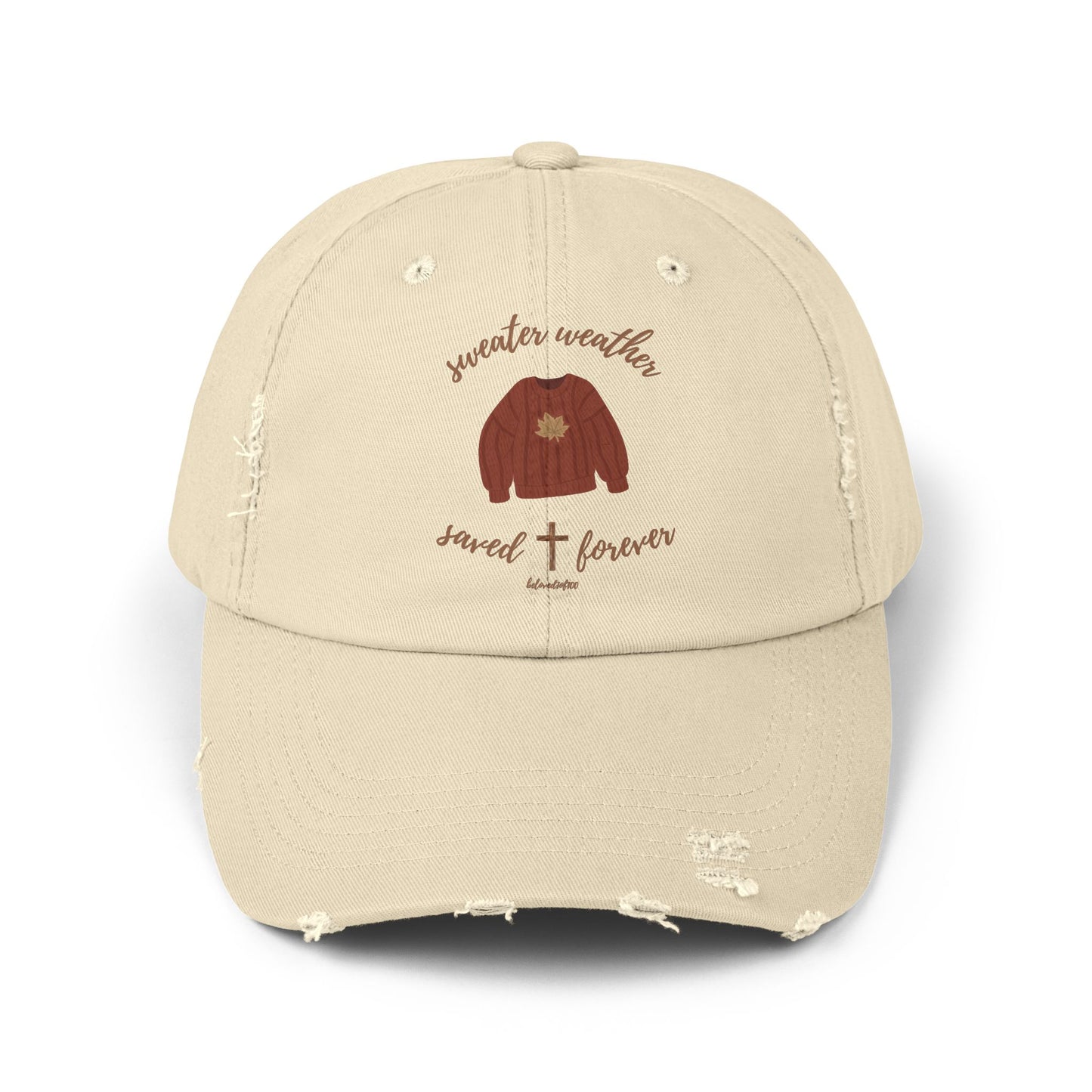 Distressed Cap - Saved forever