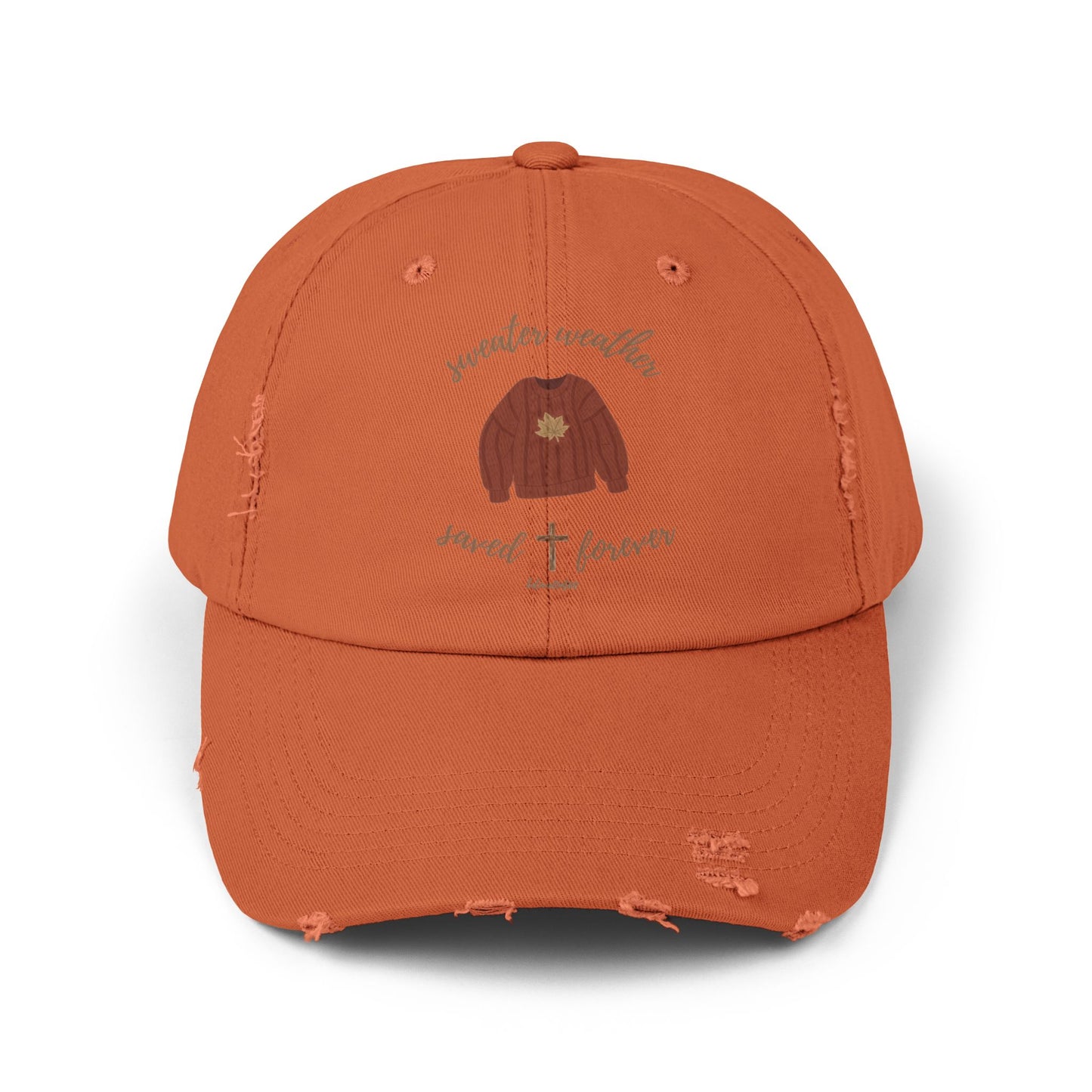 Distressed Cap - Saved forever