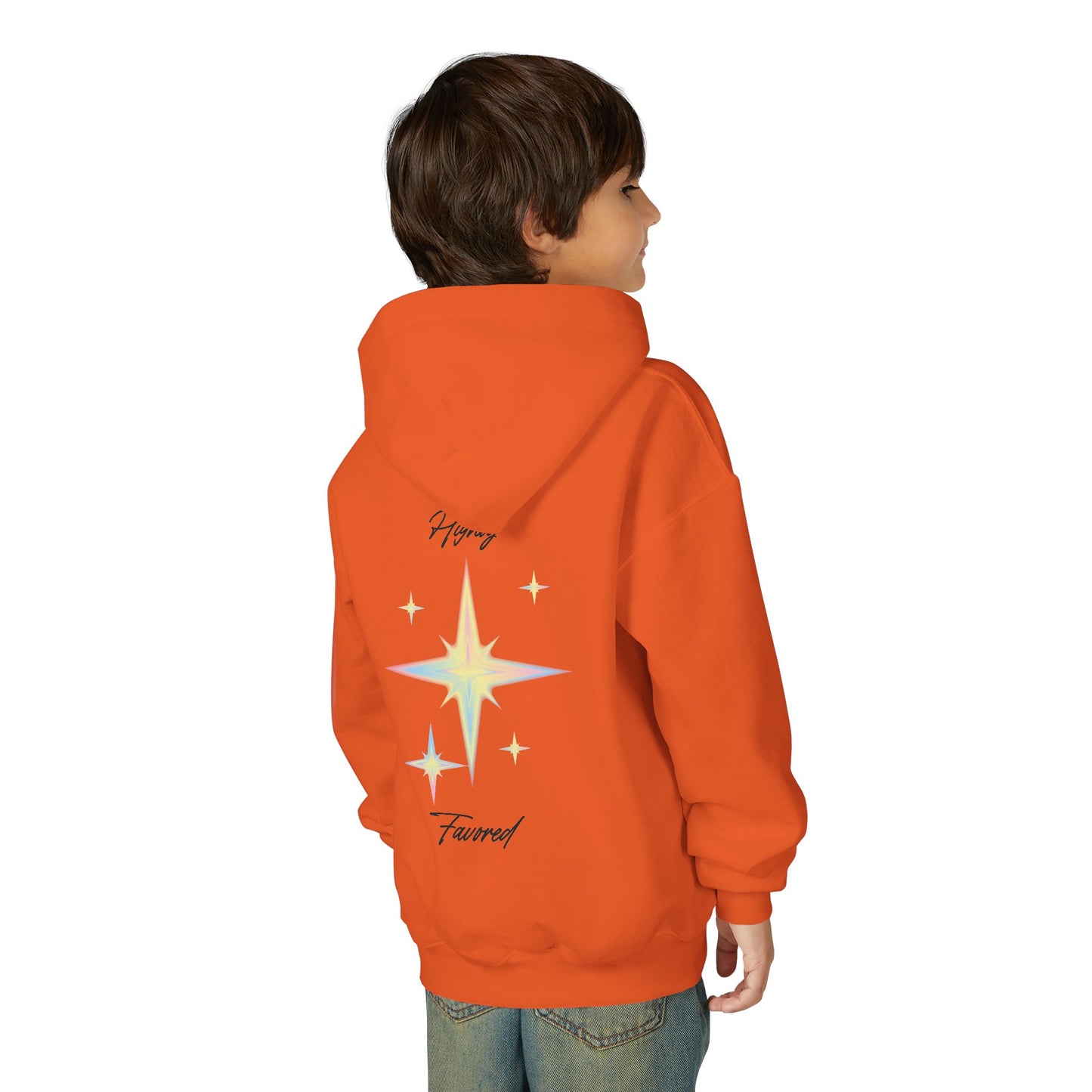 Youth Hoodie — "Highly Favored"