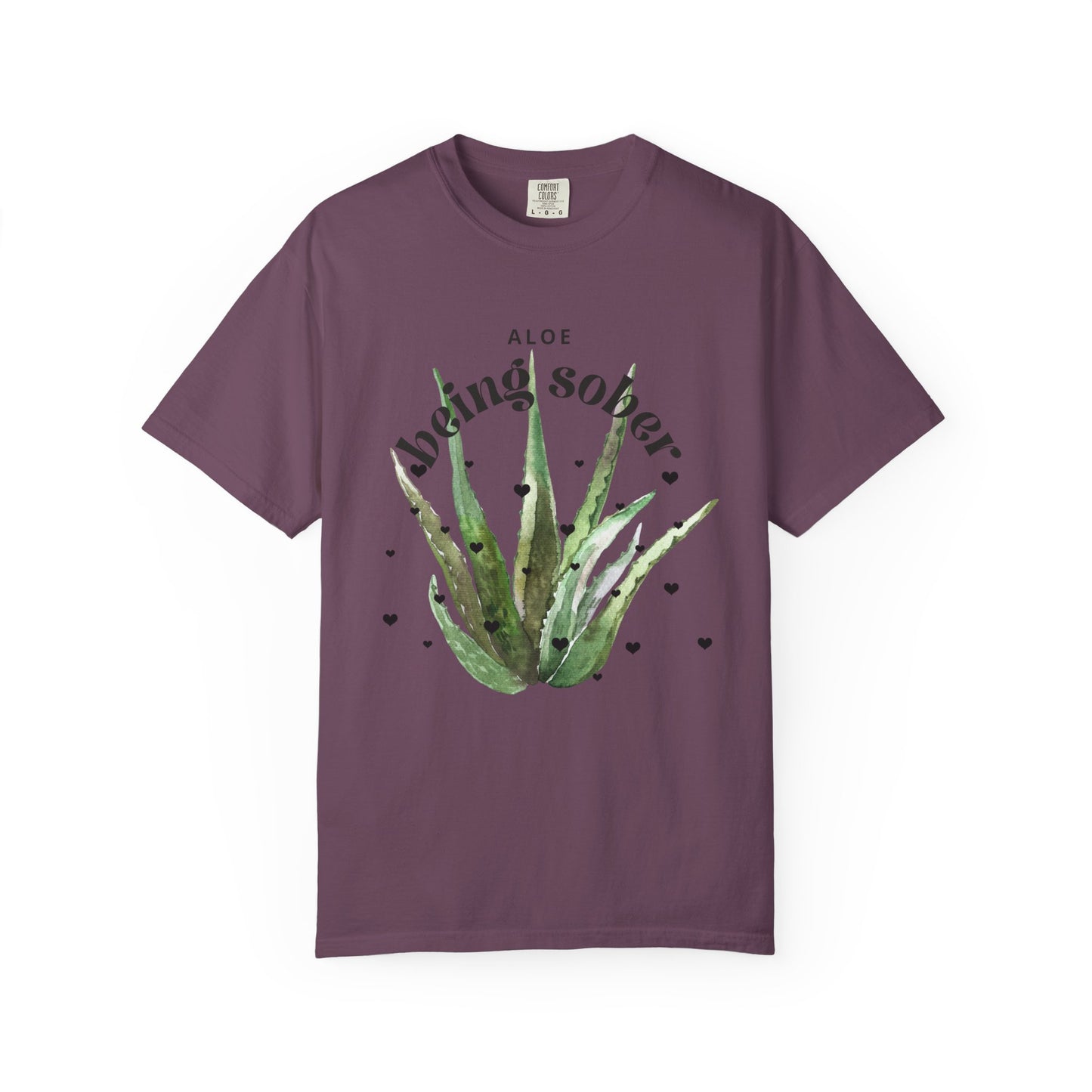 Adult Tee - Aloe being sober
