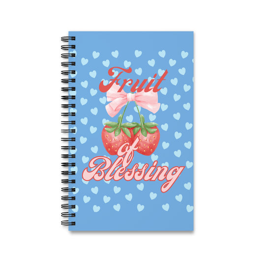 Spiral Notebook- Fruit of Blessing