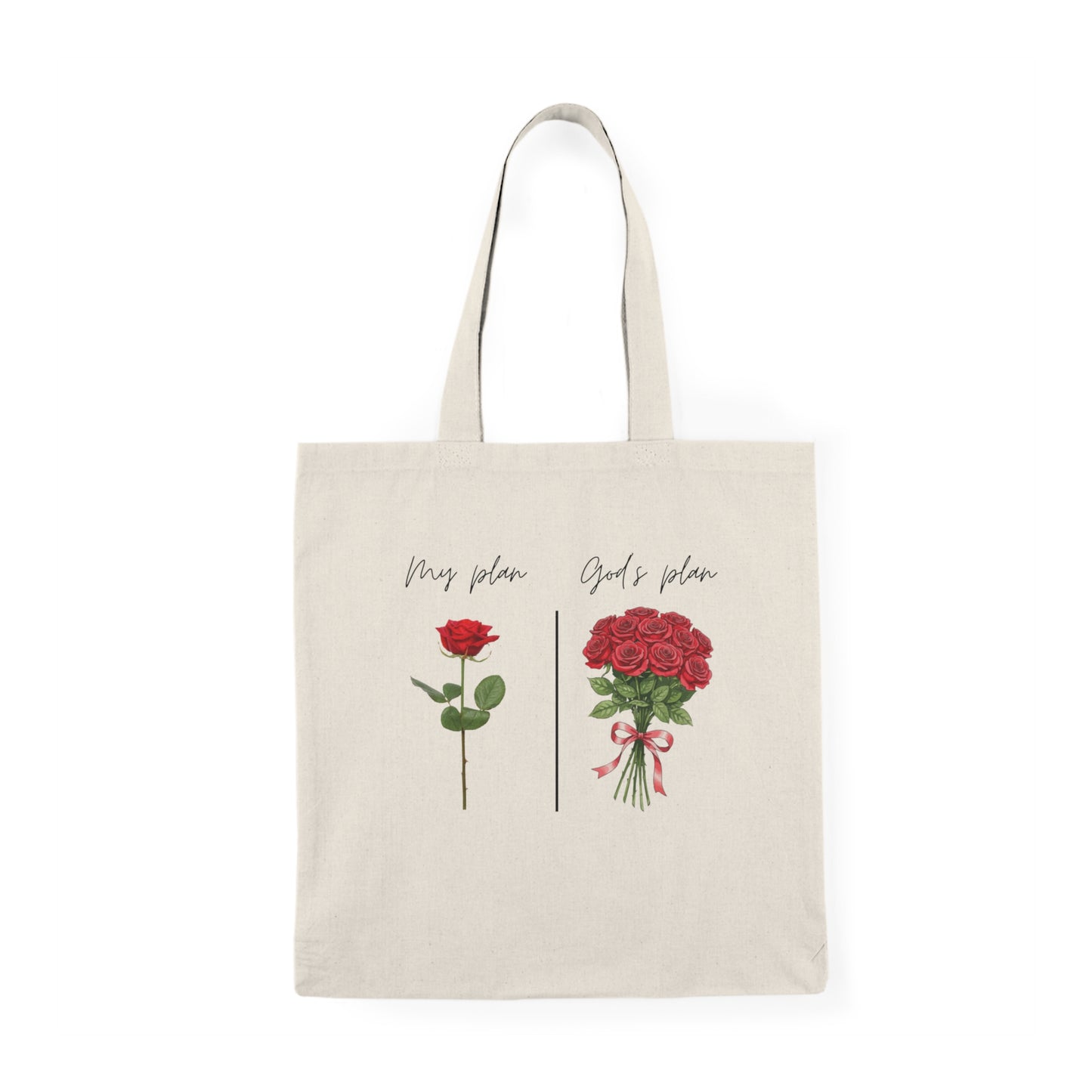 Natural Tote Bag- God’s plan