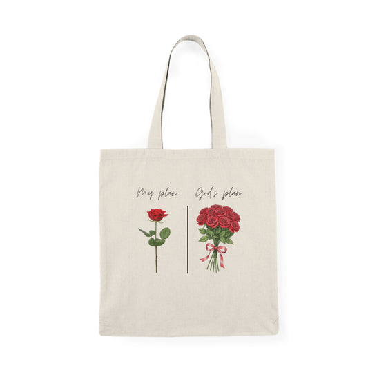 Natural Tote Bag- God’s plan