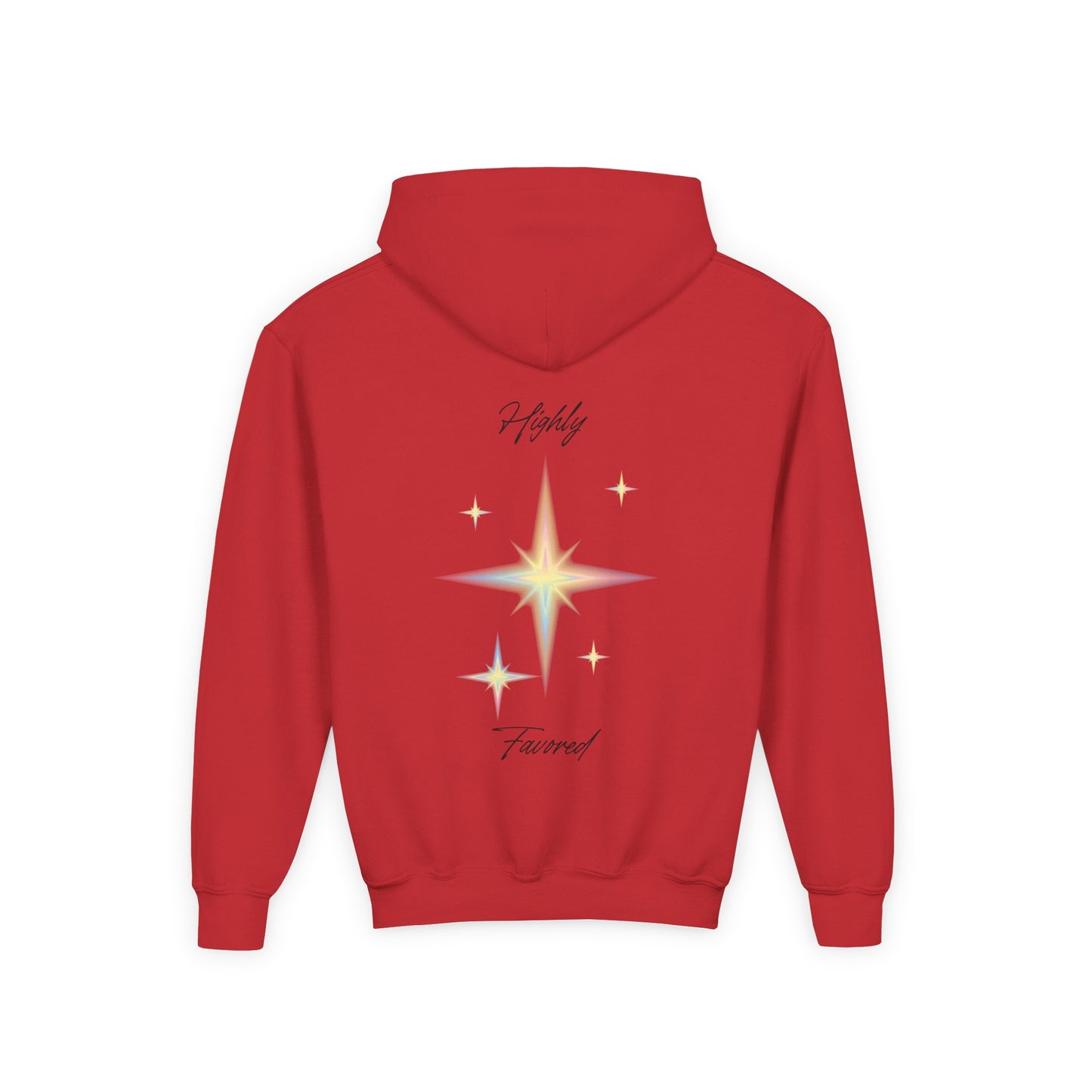 Youth Hoodie — "Highly Favored"