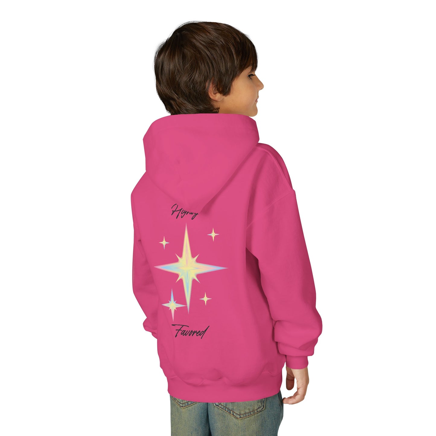 Youth Hoodie — "Highly Favored"