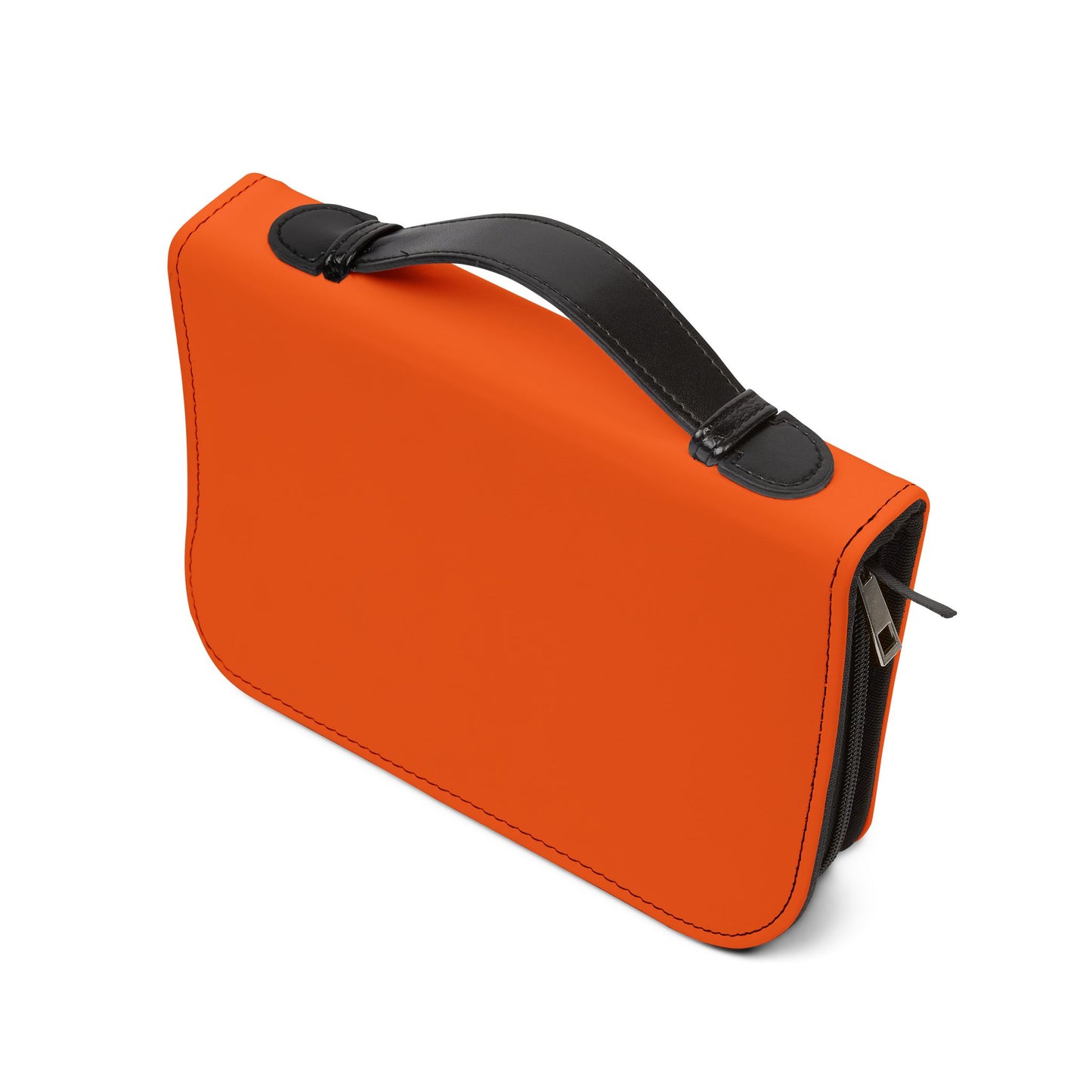 Bible Cover — Orange "Child of God" Zippered Bible Case