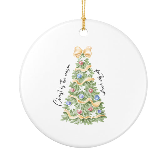 Christmas Ceramic Ornament - Miracle Worker