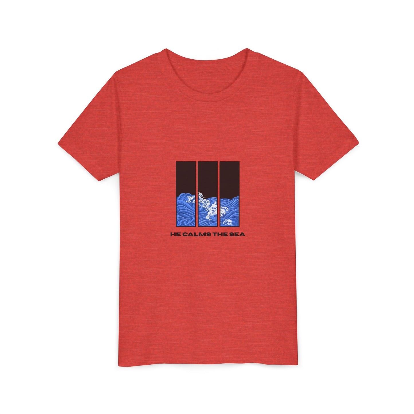 Youth Tee - He calms the sea