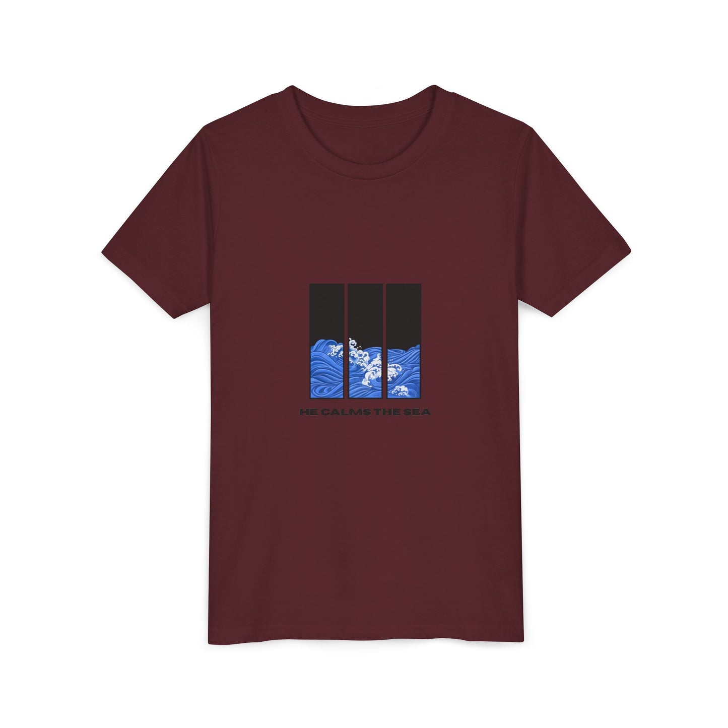 Youth Tee - He calms the sea
