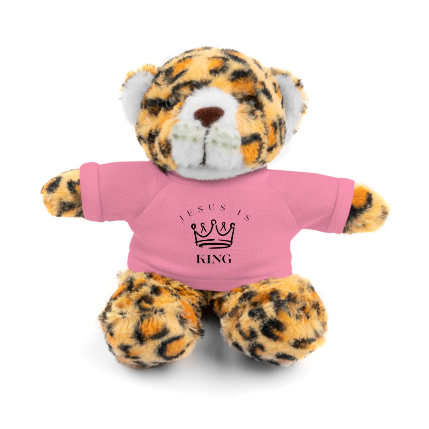Plush Animals- Jesus is King Pattern