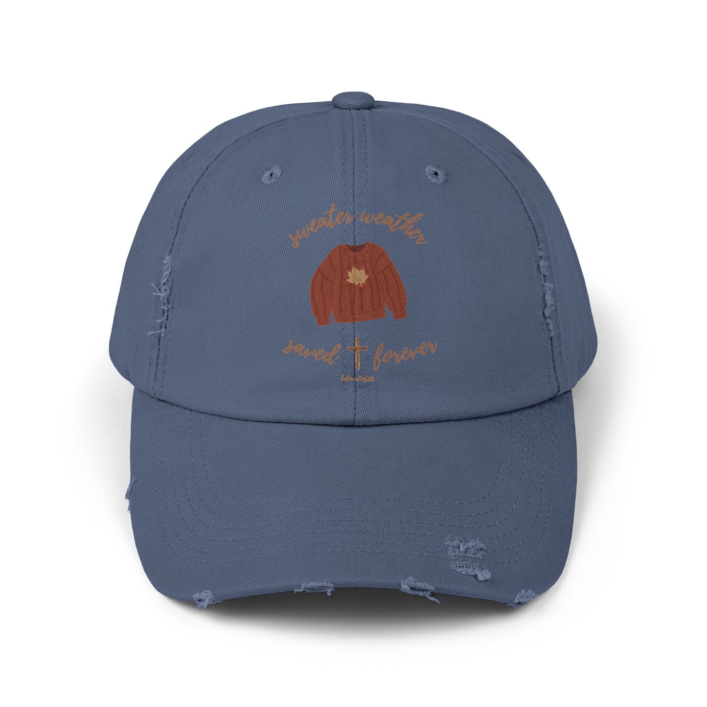 Distressed Cap - Saved forever