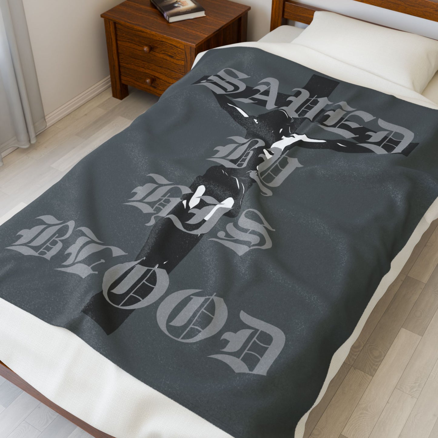 Plush Blanket- Saved