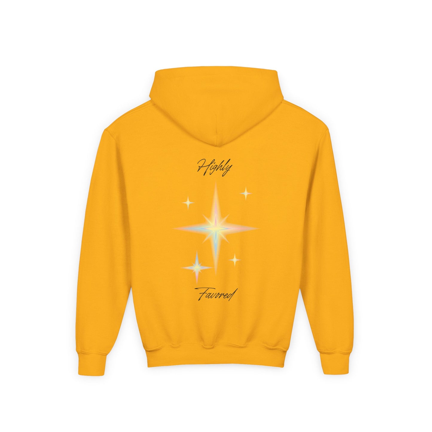 Youth Hoodie — "Highly Favored"