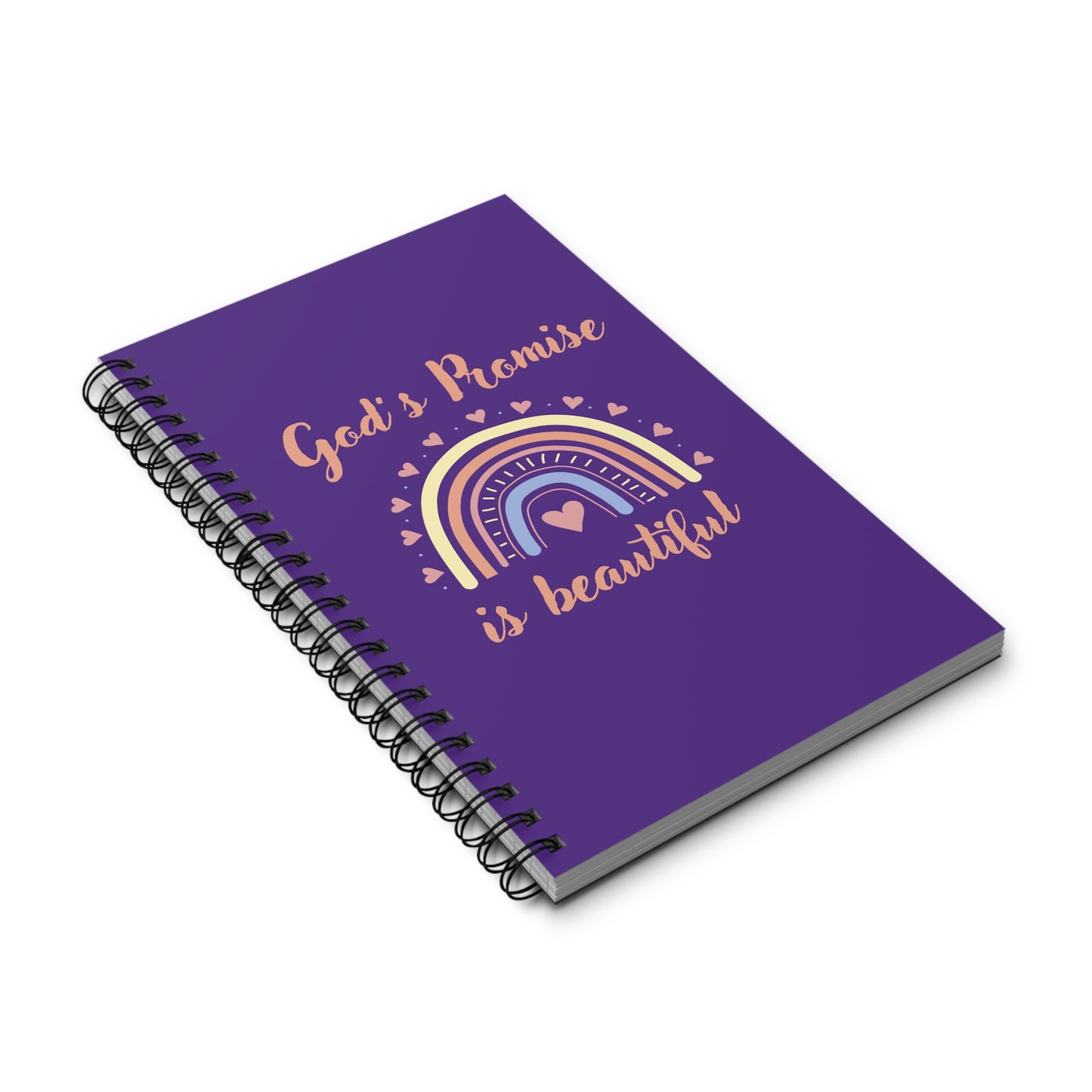 Spiral Notebook- God's promise is beautiful