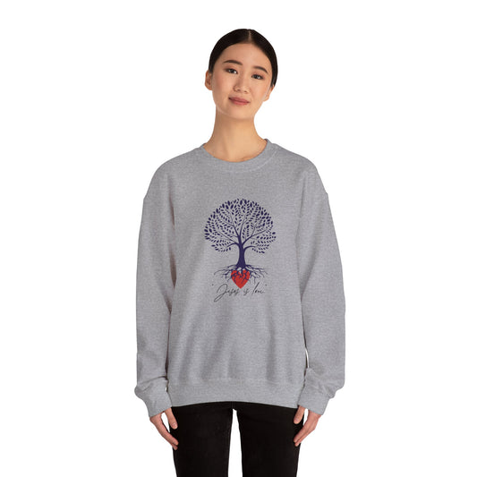 Sweatshirt - Jesus is Love Pattern