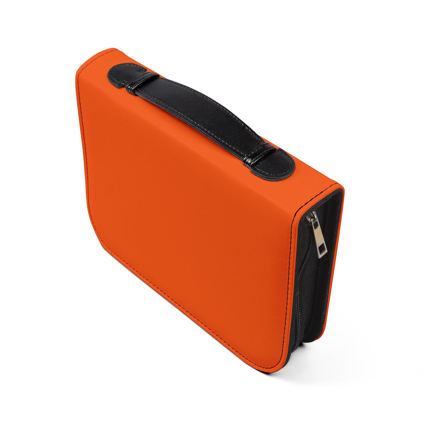 Bible Cover — Orange "Child of God" Zippered Bible Case