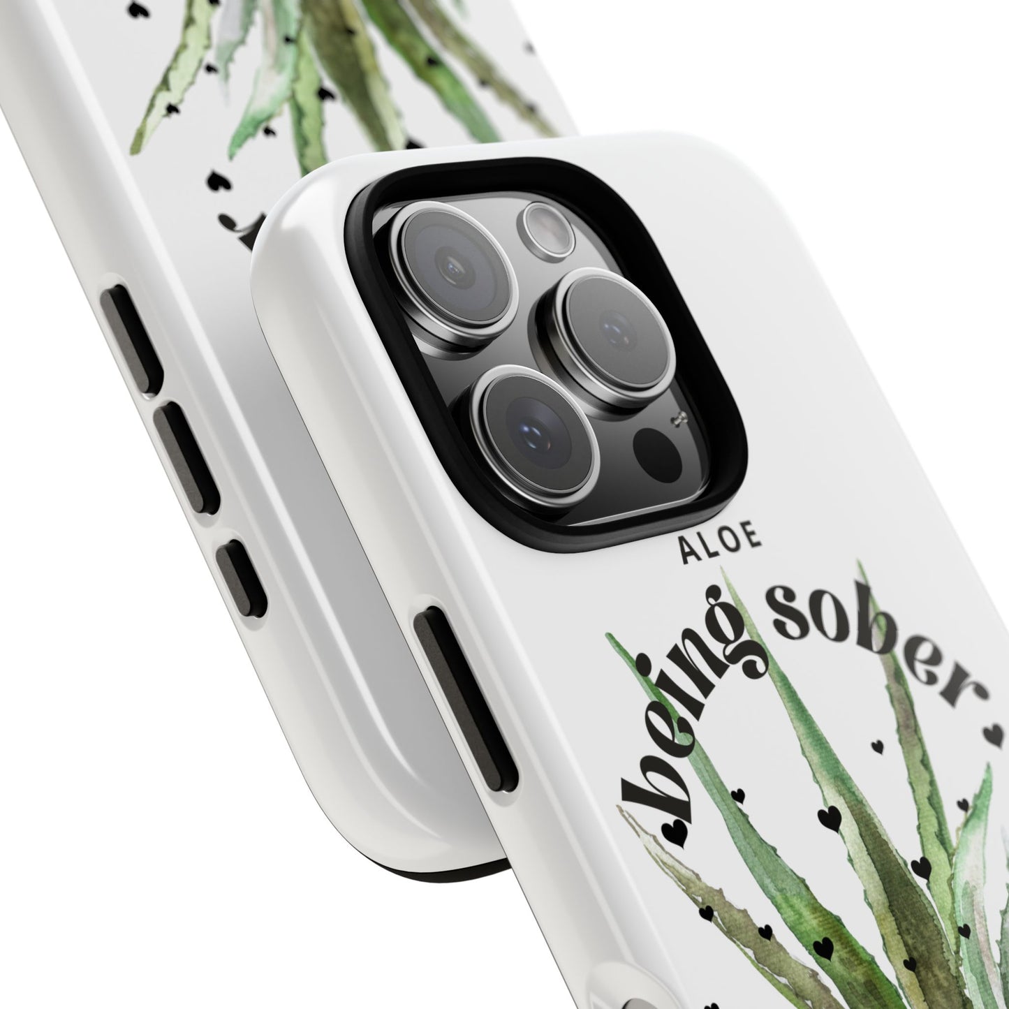 IPhone case - Aloe being sober