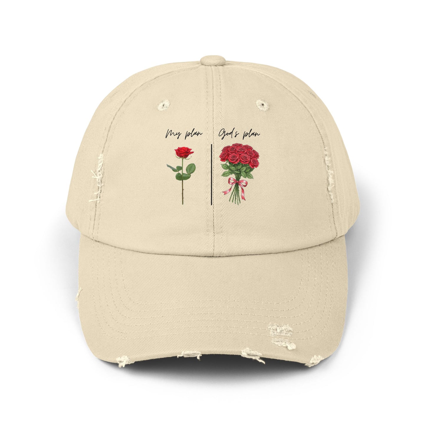 Distressed Cap - God’s plan