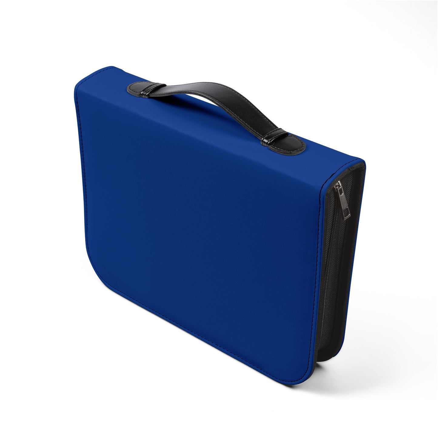 Bible Cover — Dark Blue "Holy Spirit" Zippered Bible Case