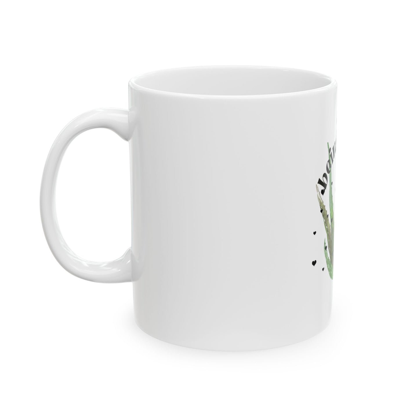 Ceramic Mug- Aloe being sober