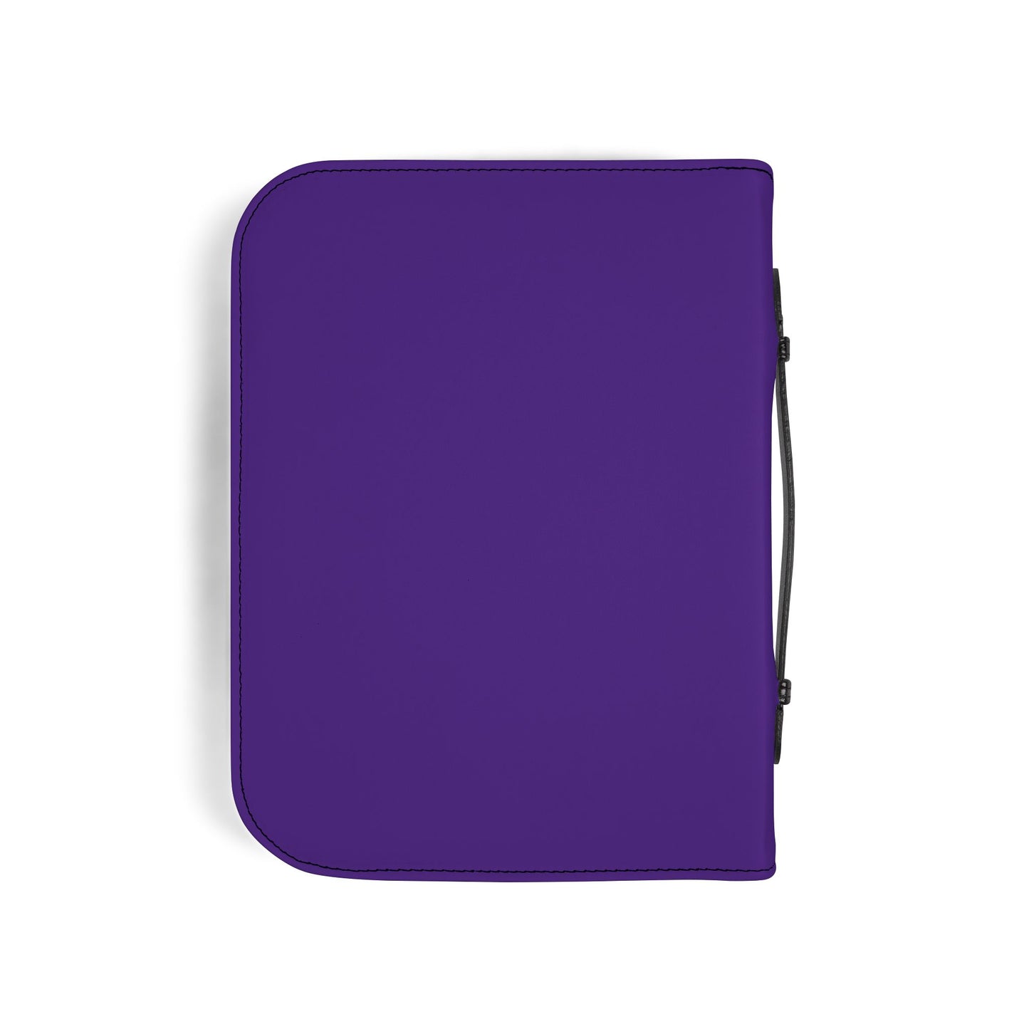 Bible Cover — Dark Purple "God's promise is beautiful" Zippered Bible Case