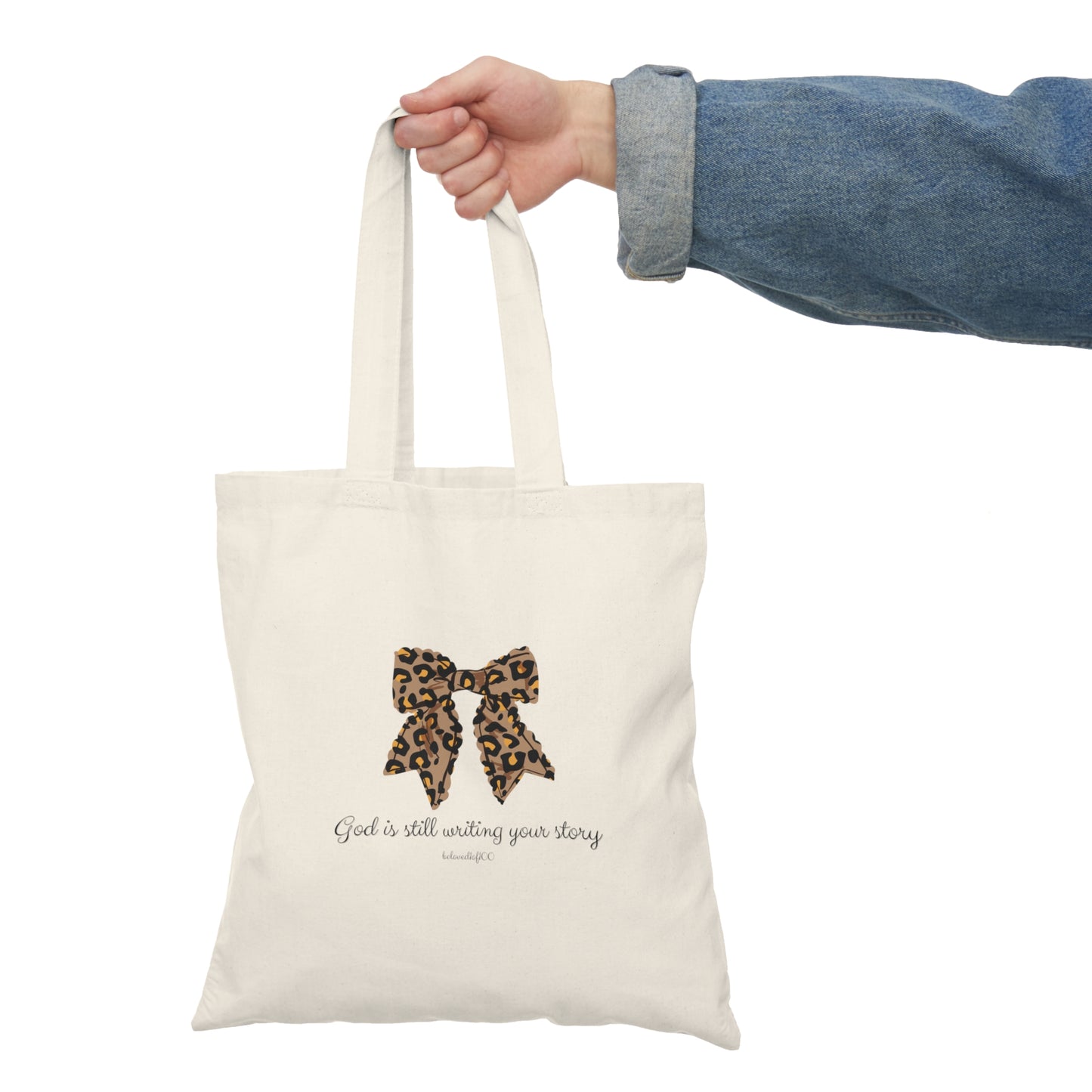 Natural Tote Bag- Your story
