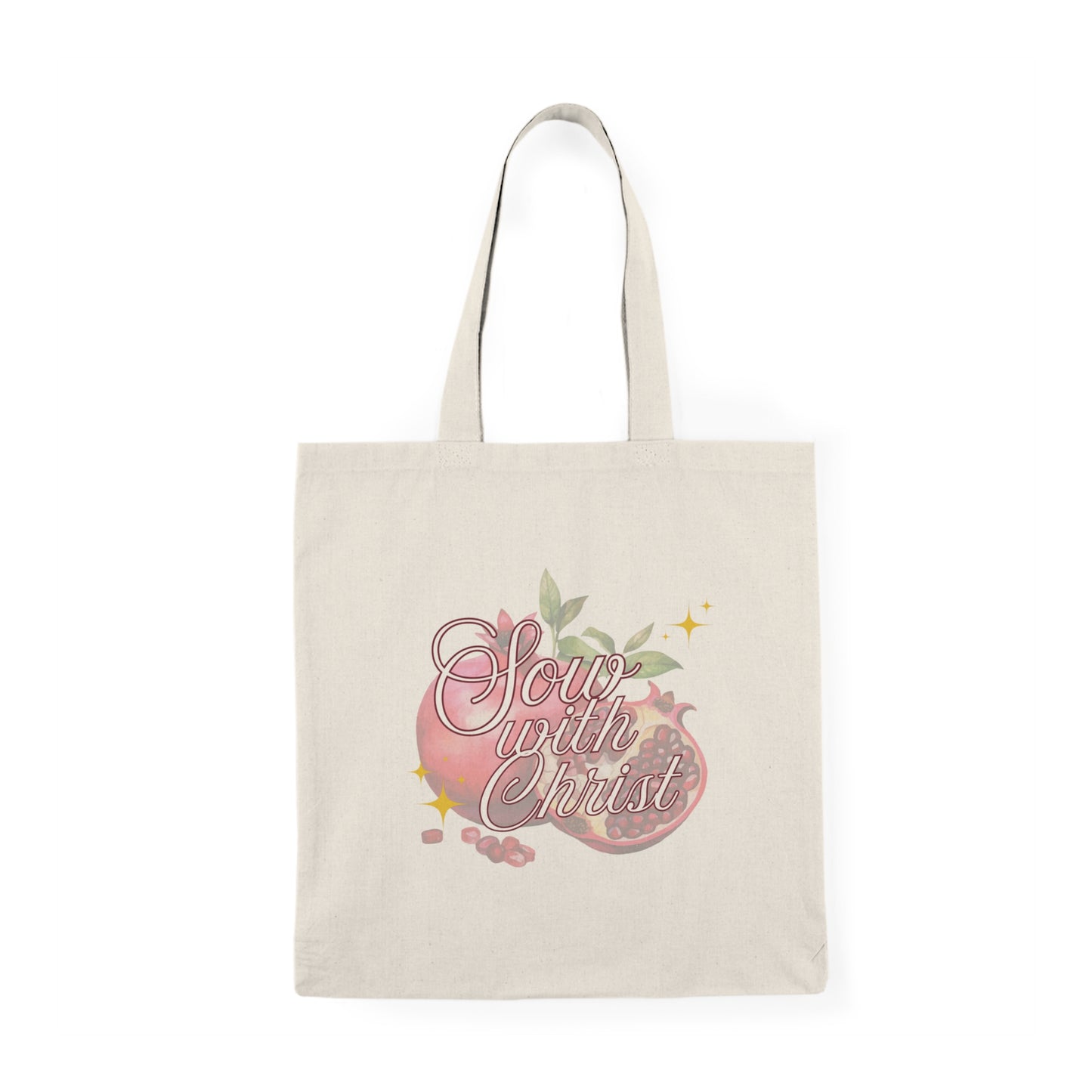 Natural Tote Bag- Sow with Christ