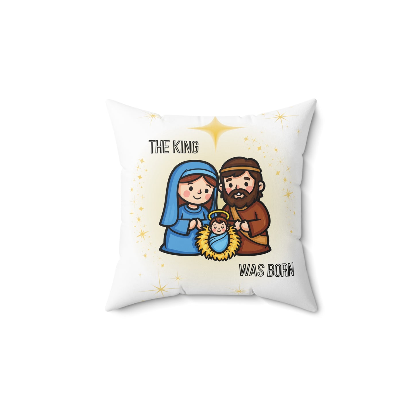 Throw Pillow- The King was born