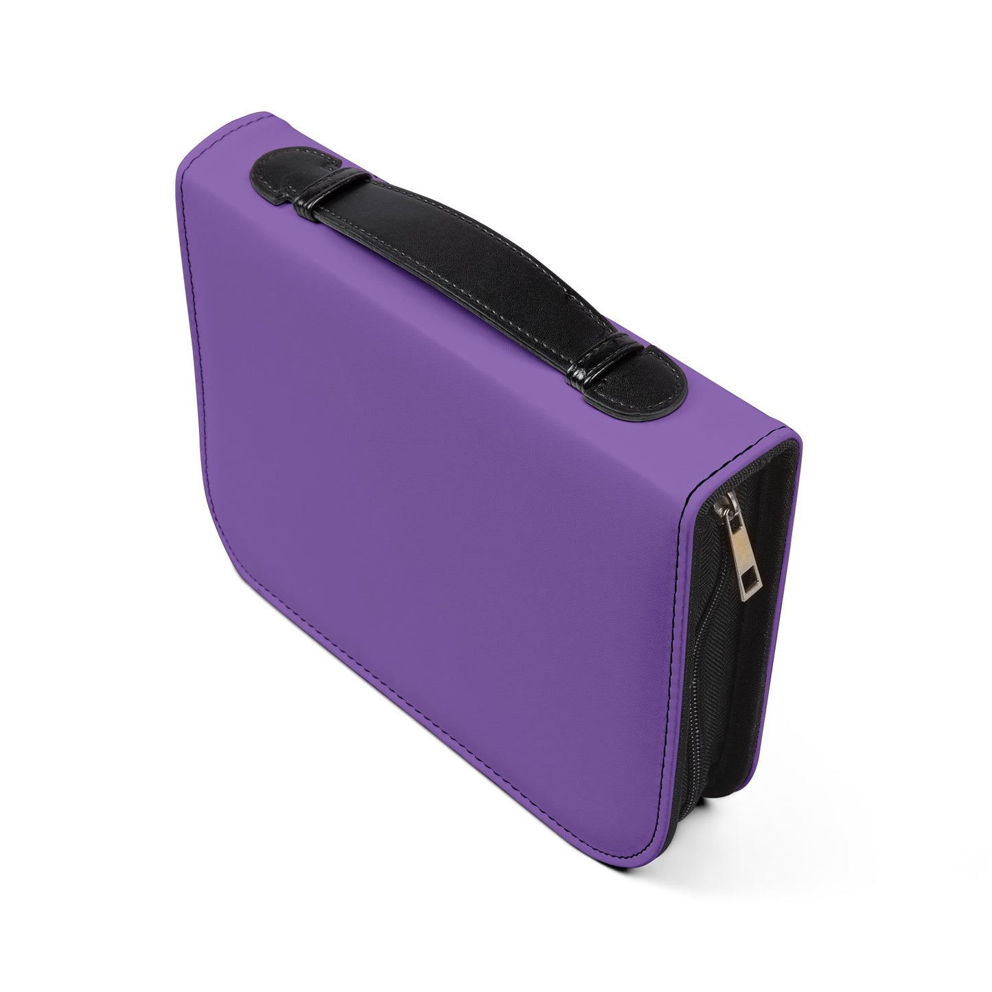 Bible Cover — Light Purple "Prayers & Pastries" Zippered Bible Case