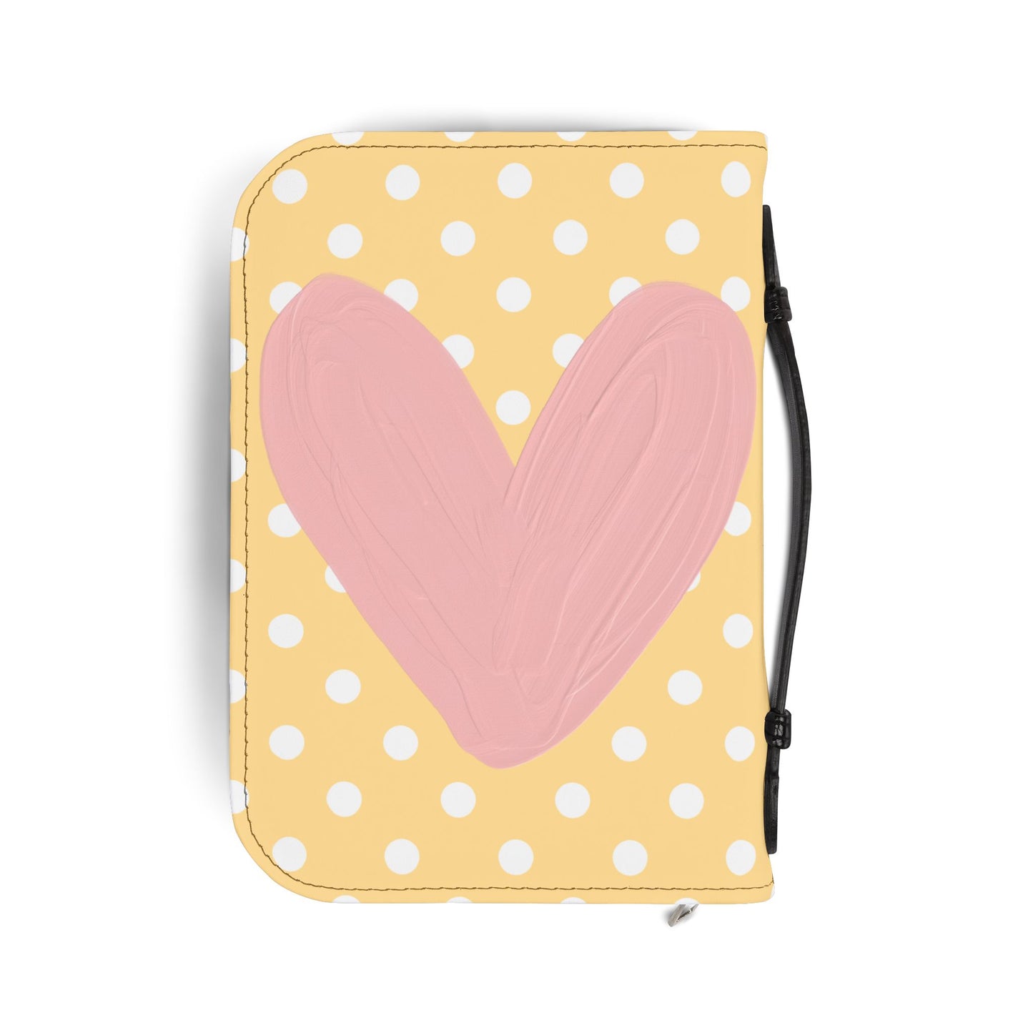Bible Cover — Yellow "God's Gift" Zippered Bible Case