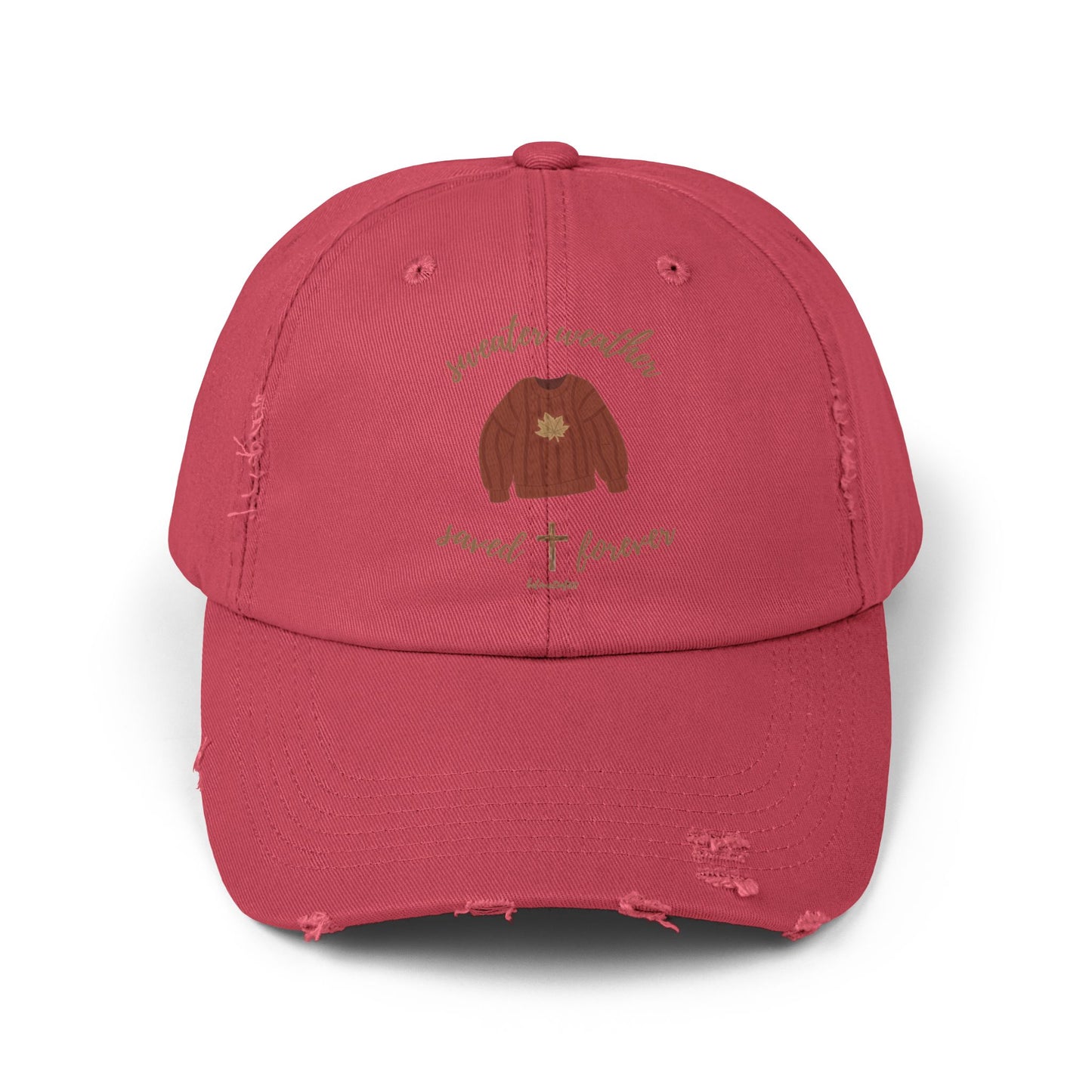Distressed Cap - Saved forever