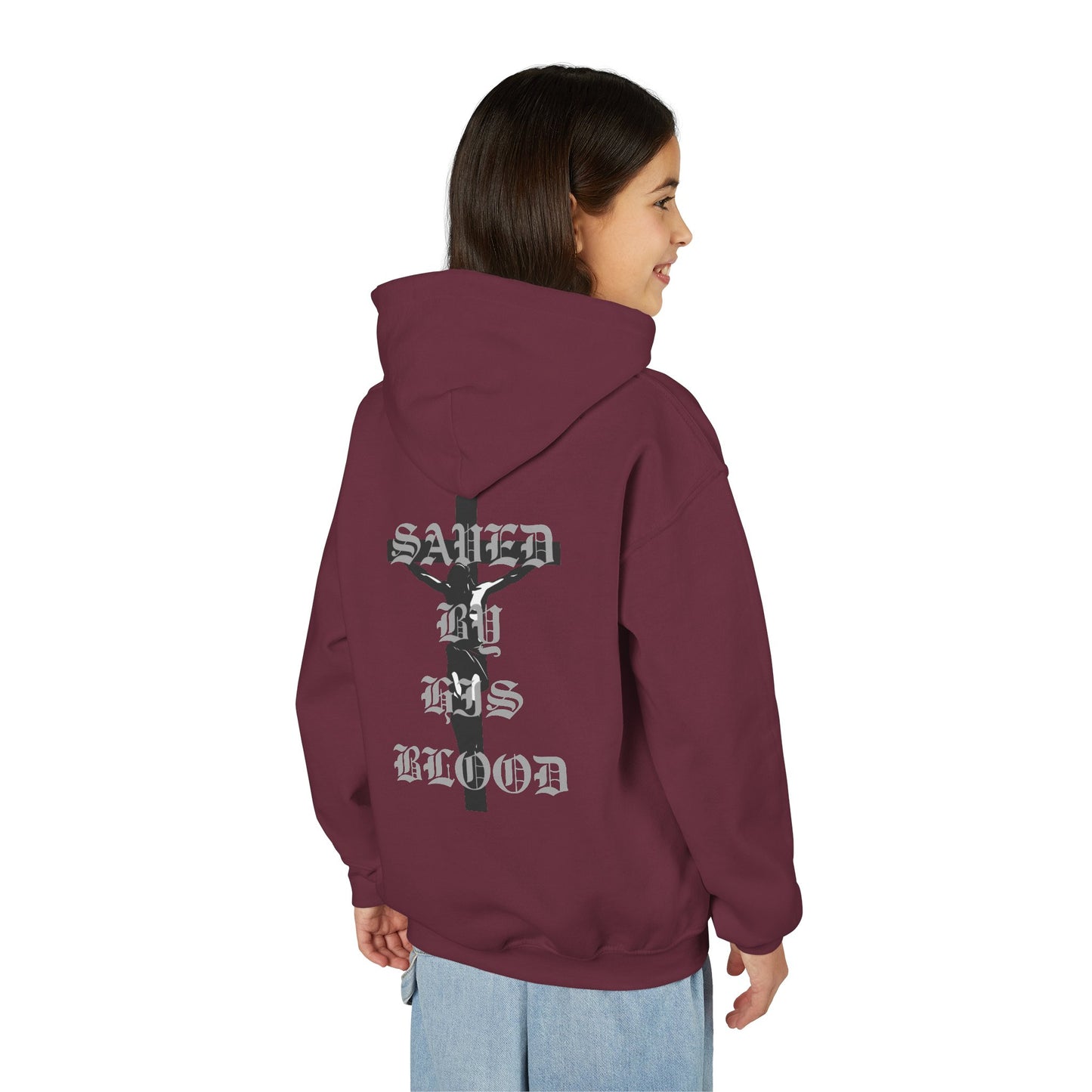 Youth Hoodie — "Saved"